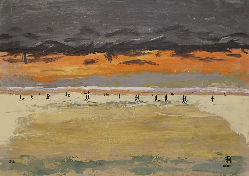 acrylic painted on art-board 1,4 mm